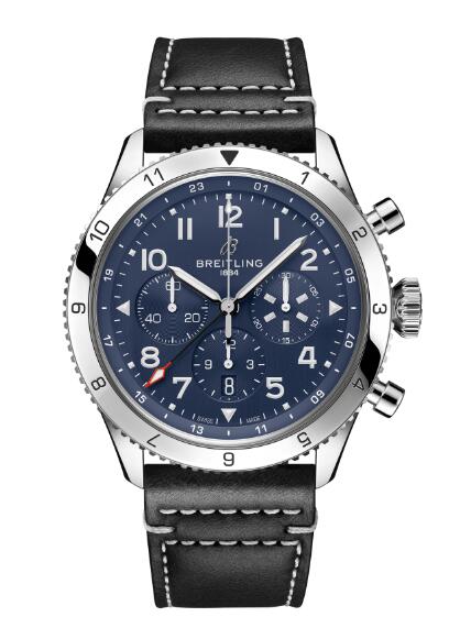 Replica Breitling SUPER AVI B04 CHRONOGRAPH GMT 46 TRIBUTE TO VOUGHT F4U CORSAIR AB04451A1C1X1 Men Watch